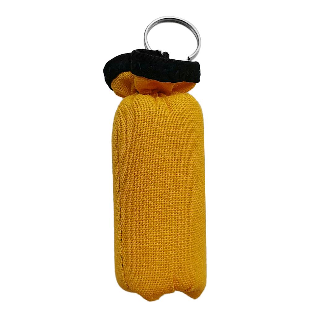 Cylinder Safety Floating Keyring for Marine Boat Jetski Yacht Sailing Yellow