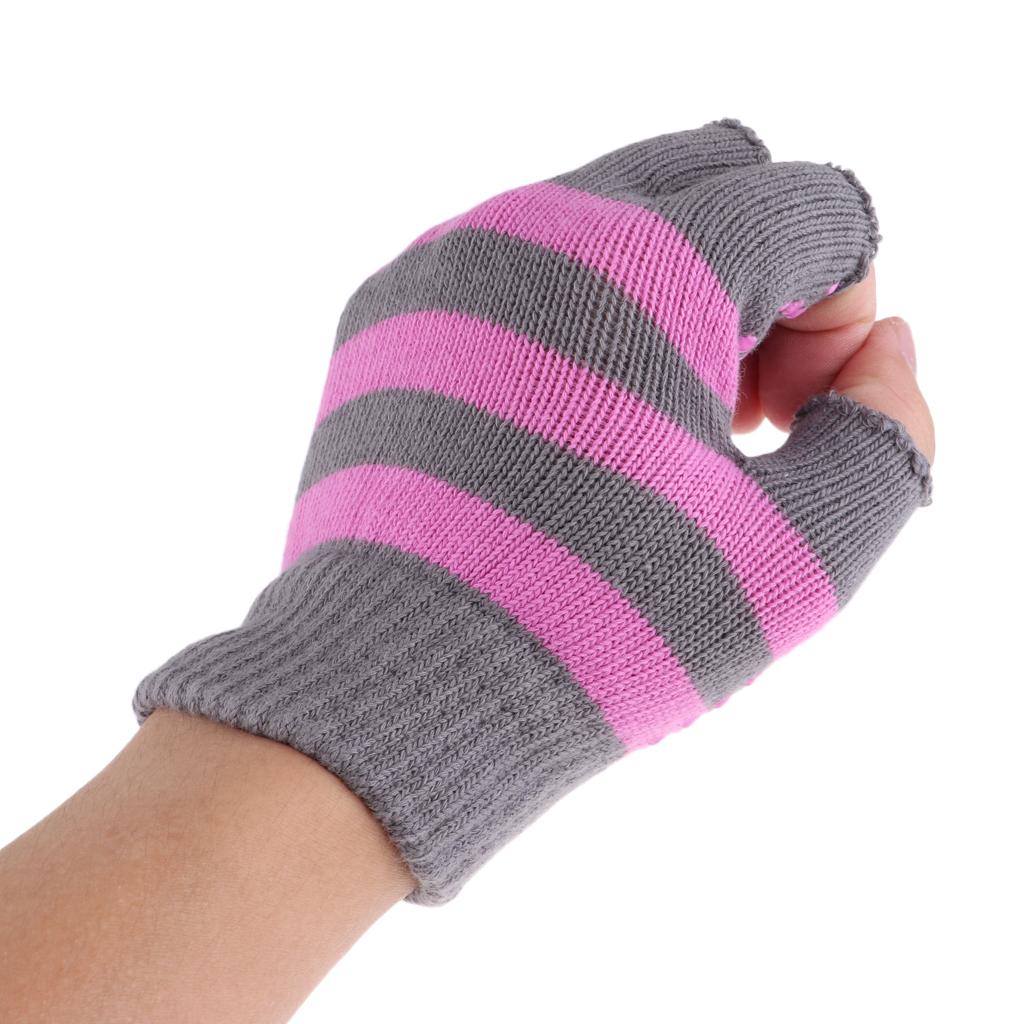 Yoga Pilates Gloves NonSlip Silicone Dots Fingerless Glove for Women