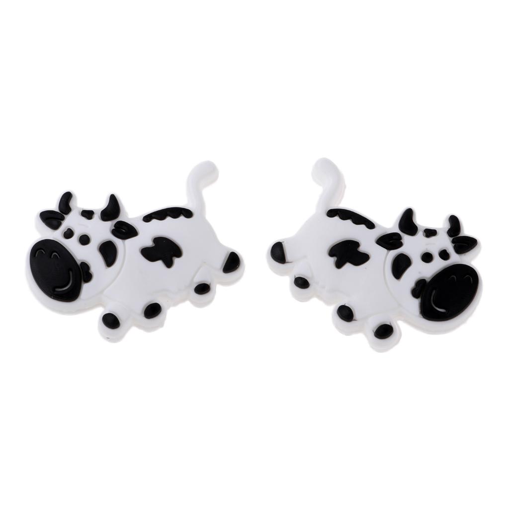 Tennis Racquet Shock Dampeners White Cow