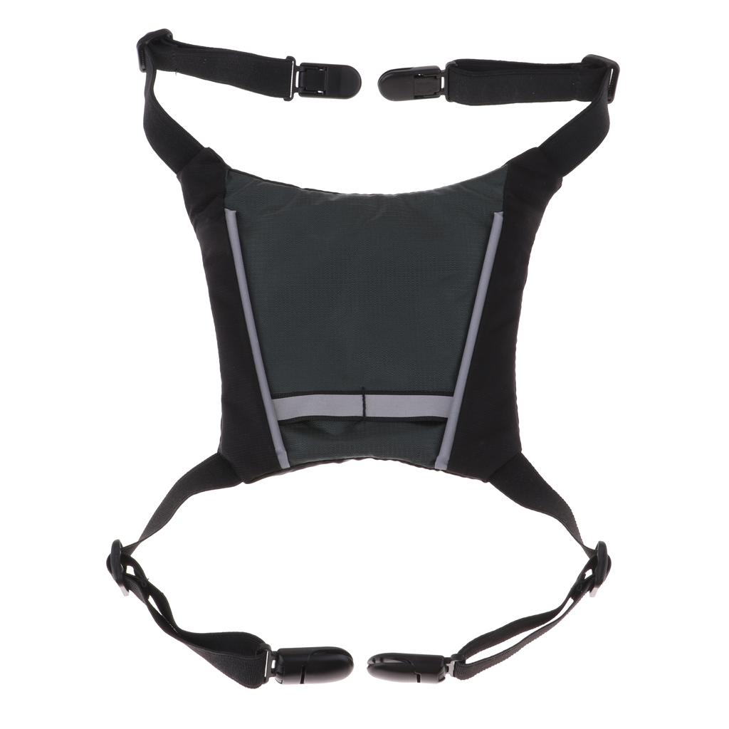 Perfeclan Reflective Running Cycling Backpack Vest Turn Signal Light Vests