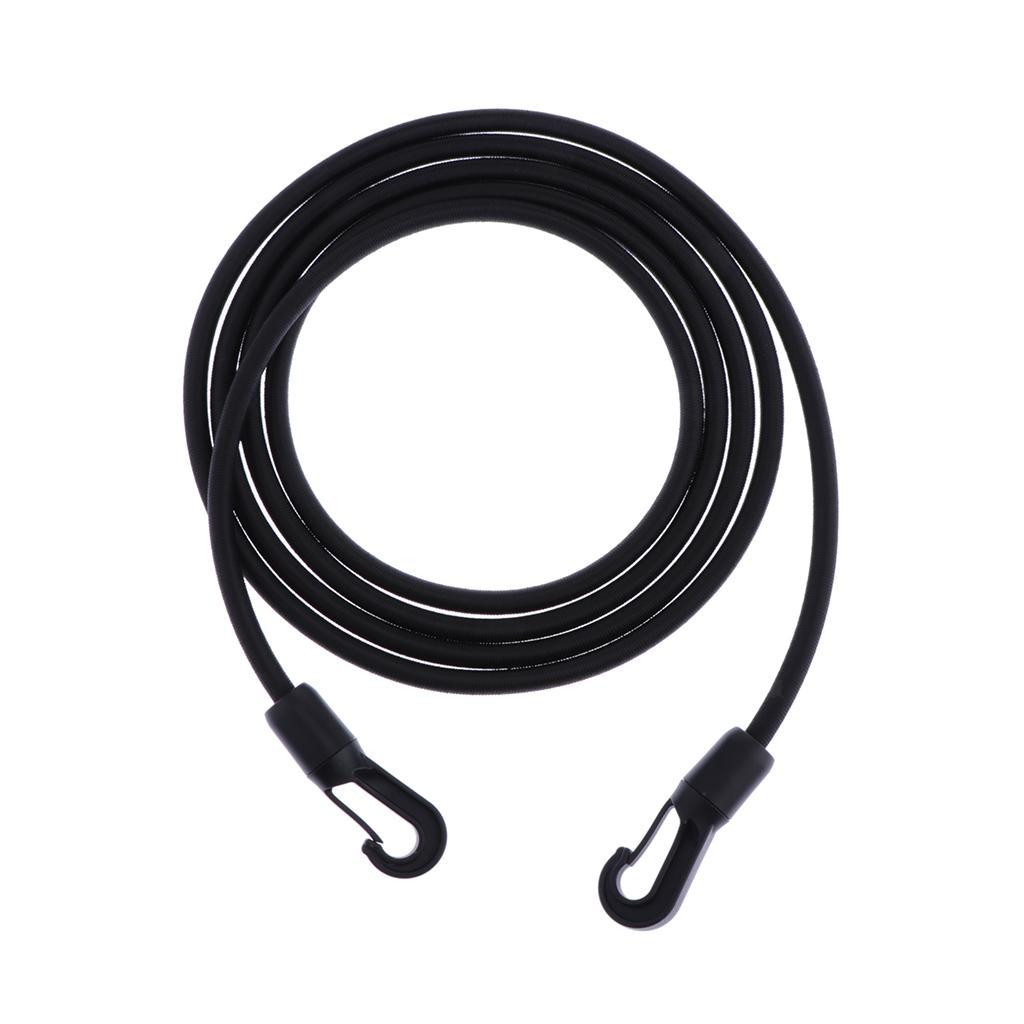 8mm Bungee Cords with Hooks Rubber Bungie Cord Strap Elastic Stretch ...