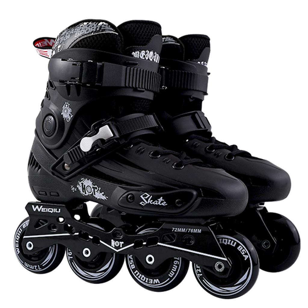 Illuminating Inline Skates with Flashing Wheels Beginner Roller Skates 42