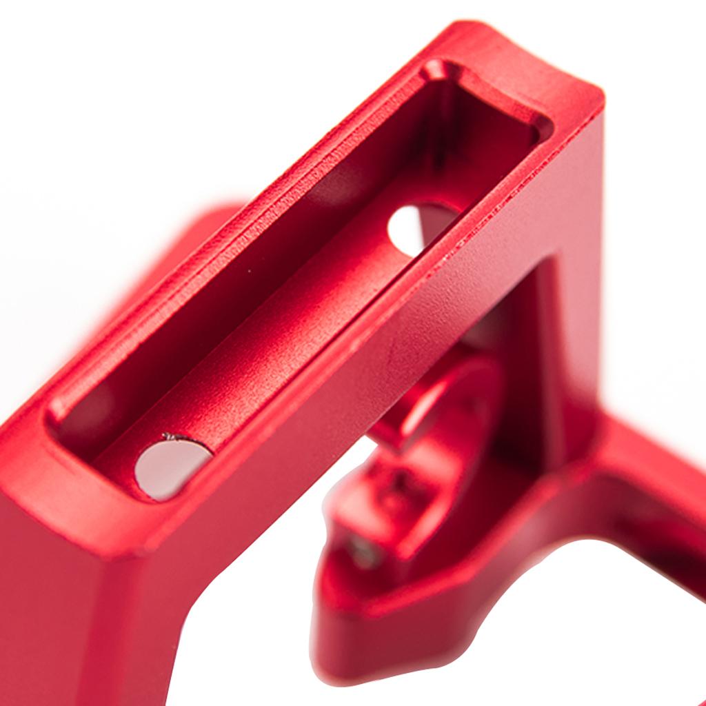 Folding Bike Front Carrier Block Bracket Adapter Holder For Brompton Red