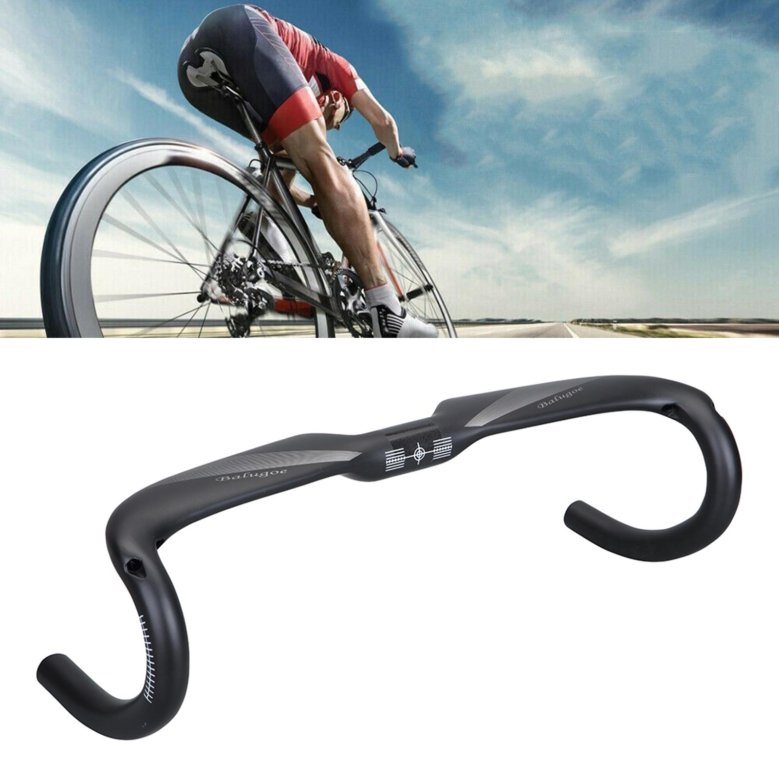 31.8mm Road Bike Handlebar Carbon Drop Bar Bicycle Bracket Extension 400mm