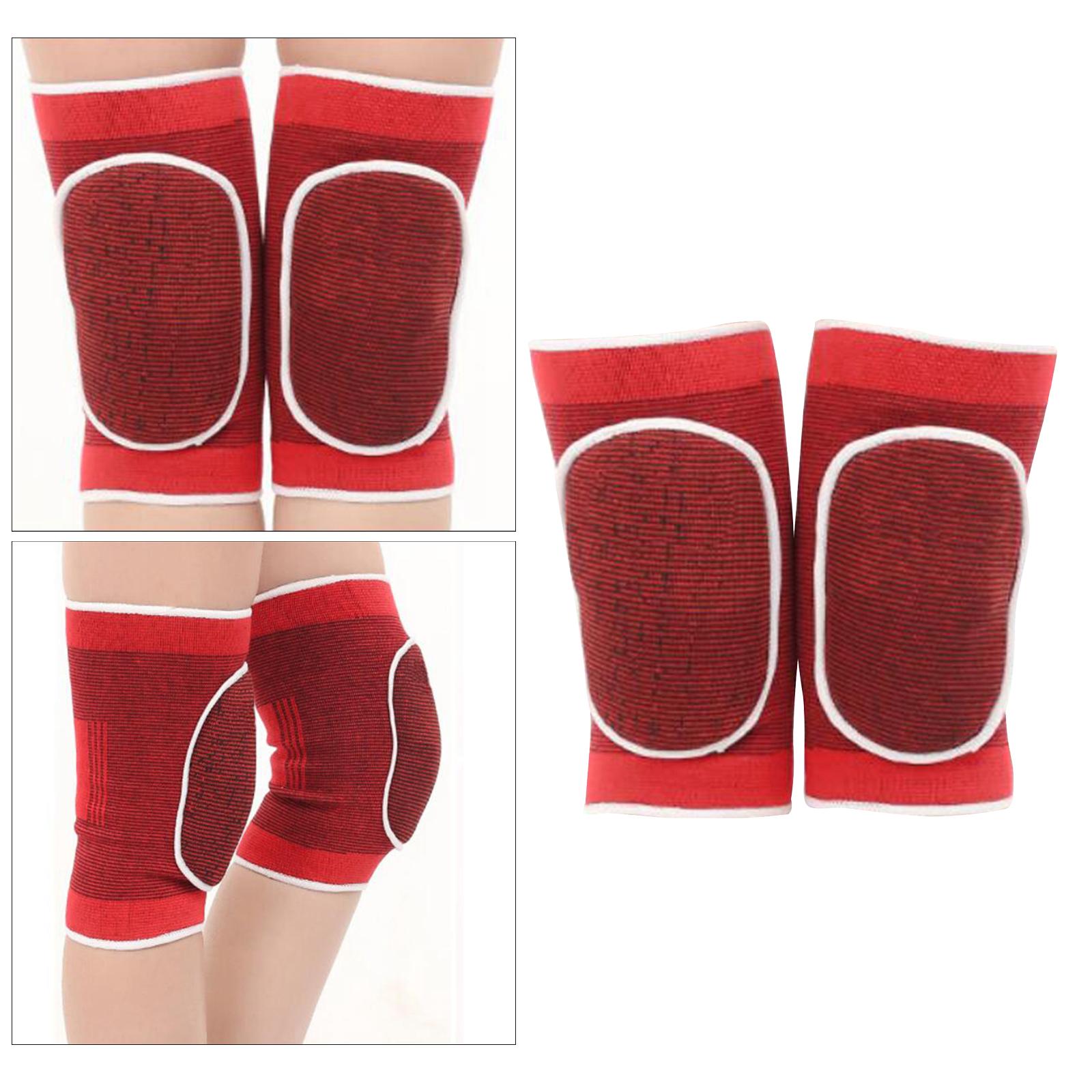 Protective Knee Pads Pro Thick Sponge  Avoidance Kneeling Kneepad Red