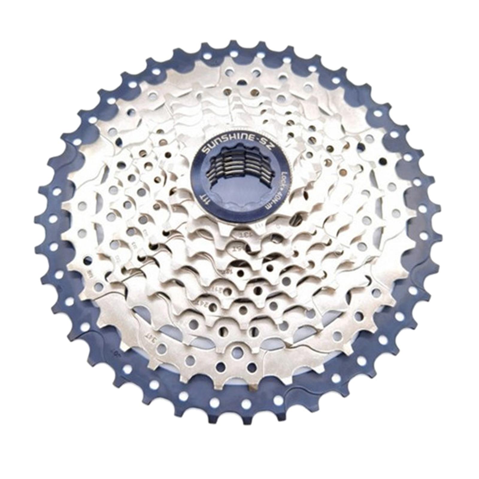 8-12s MTB Bike Cassette Flywheel Bicycle Freewheel 9S 11-40T Black