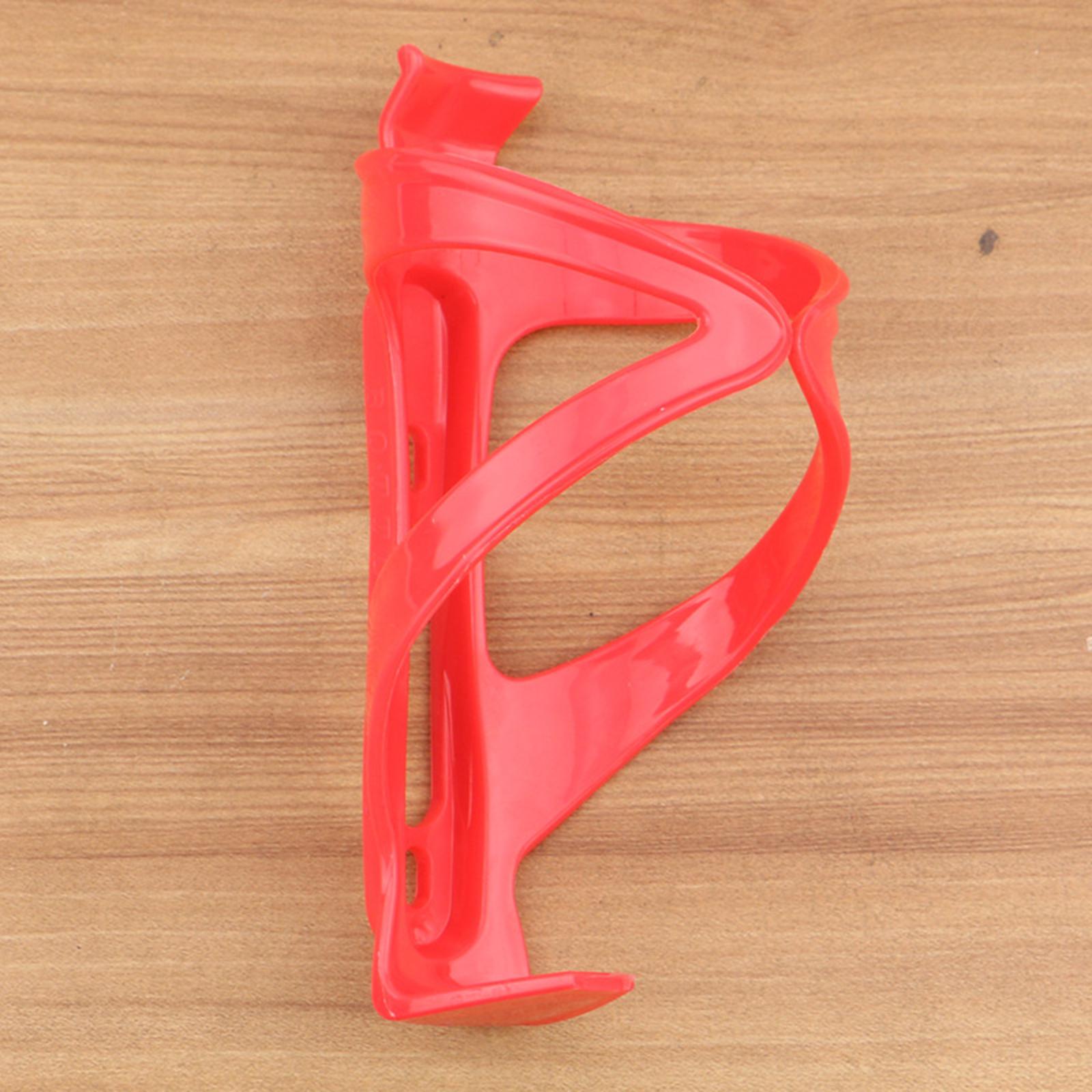 Bike Water Bottle Holder Mount Bicycle Bottle Cage Drink Cup Bracket Red