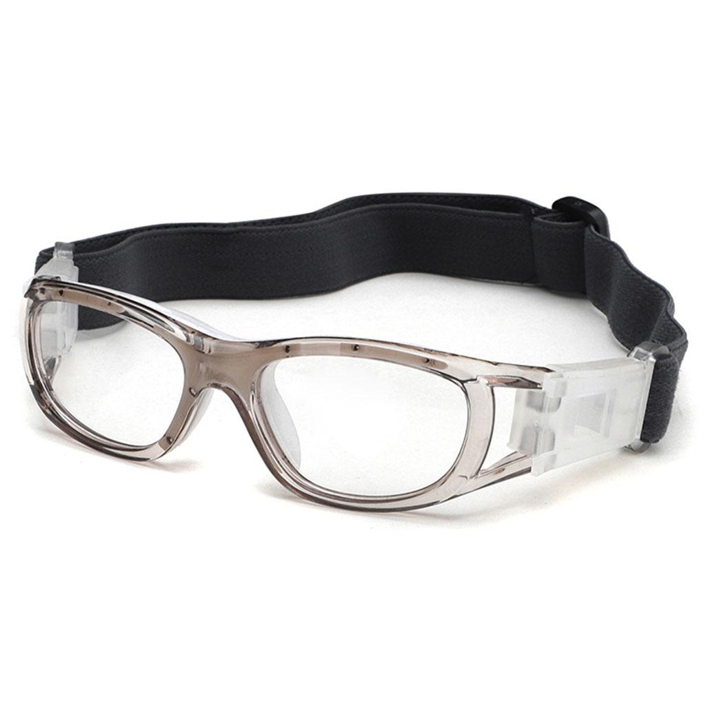 Football Basketball Glasses Anti Fog Wearable Tennis Cycling Sports Goggles Gray