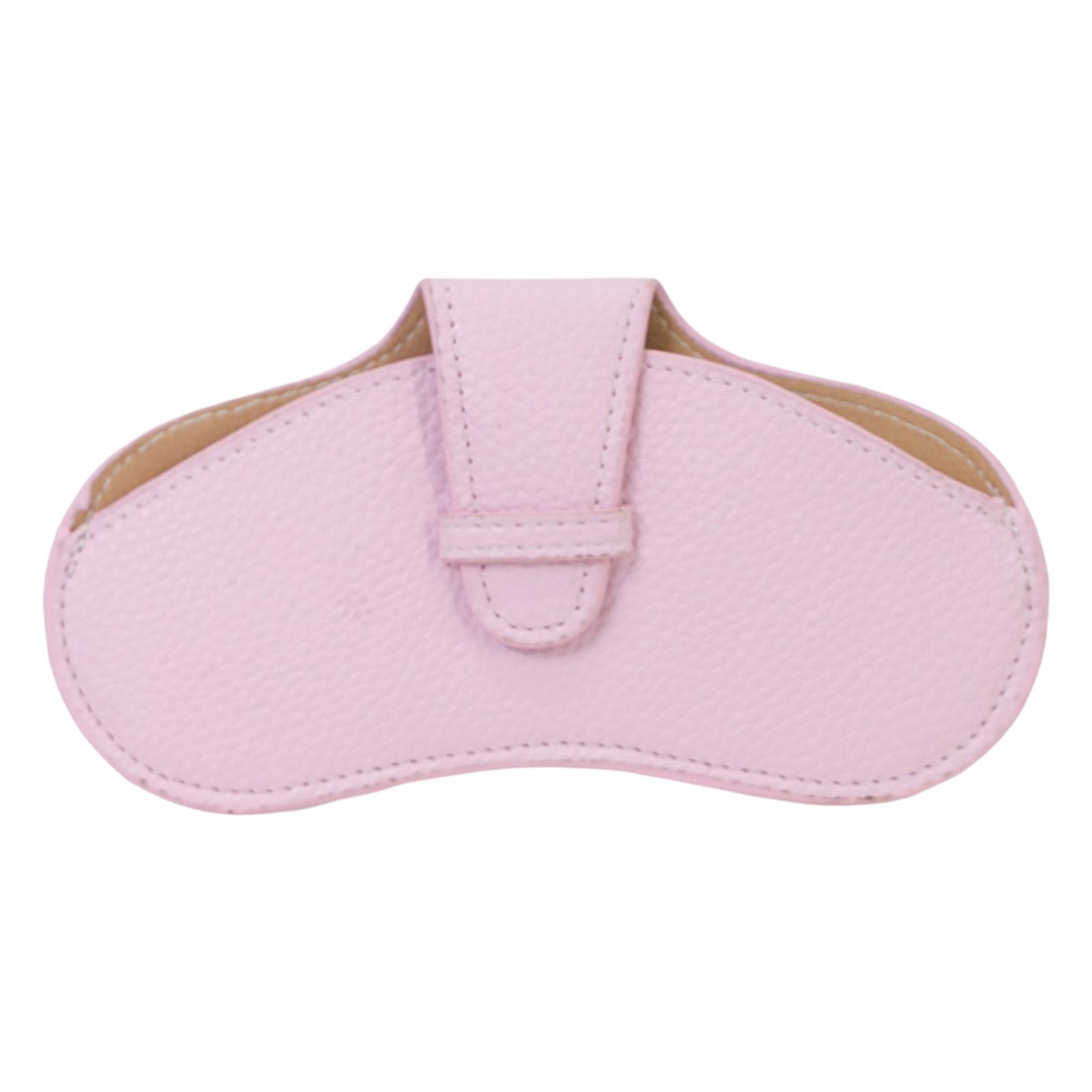 Soft Eyeglasses Case Protector Box Holder Organizer Container Pouch Pink