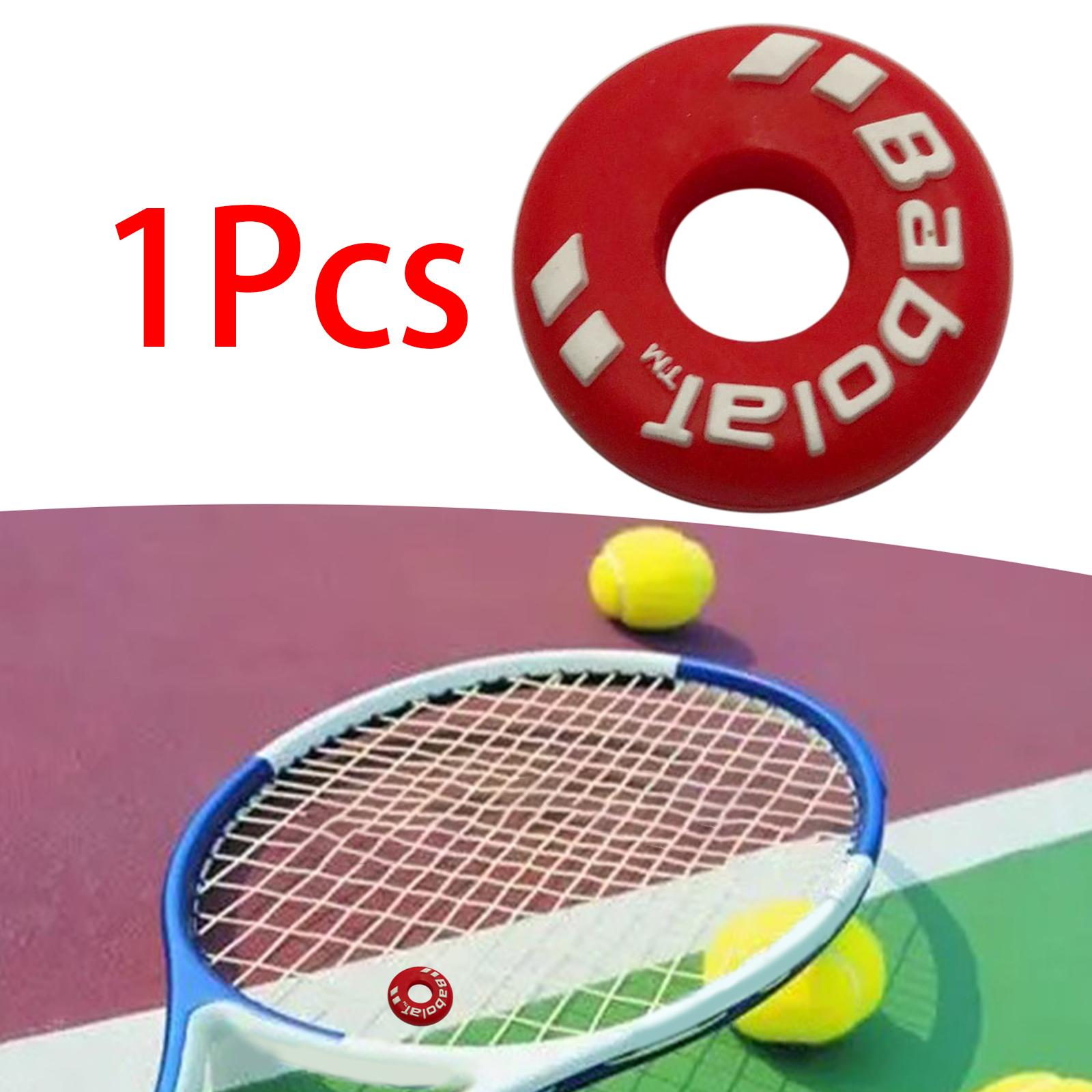 Tennis Racket Vibration Dampener Players for Keeping Stability Outdoor Red 