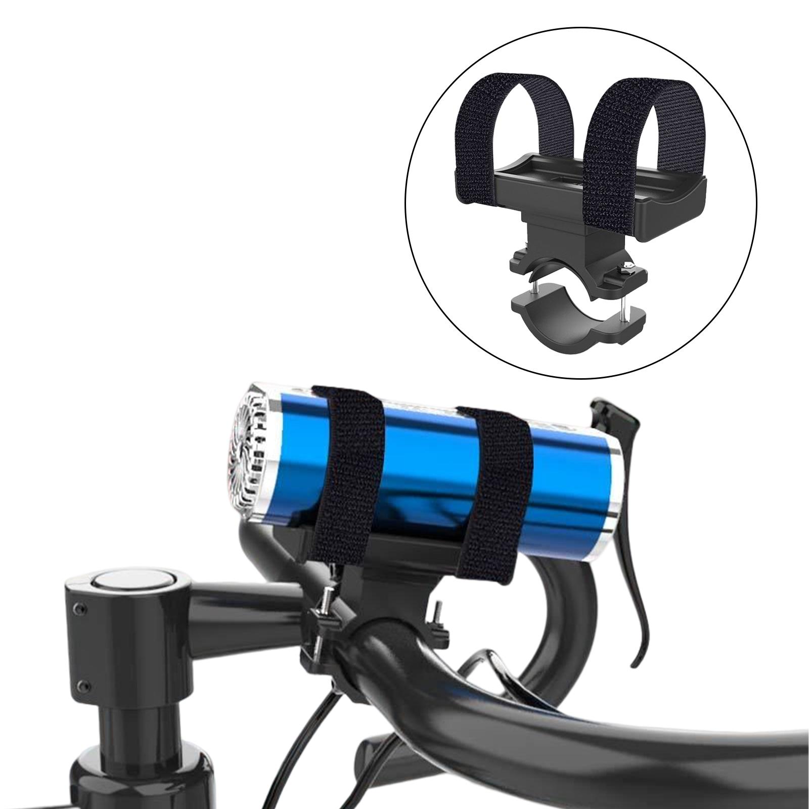 Bike LED Headlight Speaker Bracket with Elastic Strap for Road Cycling