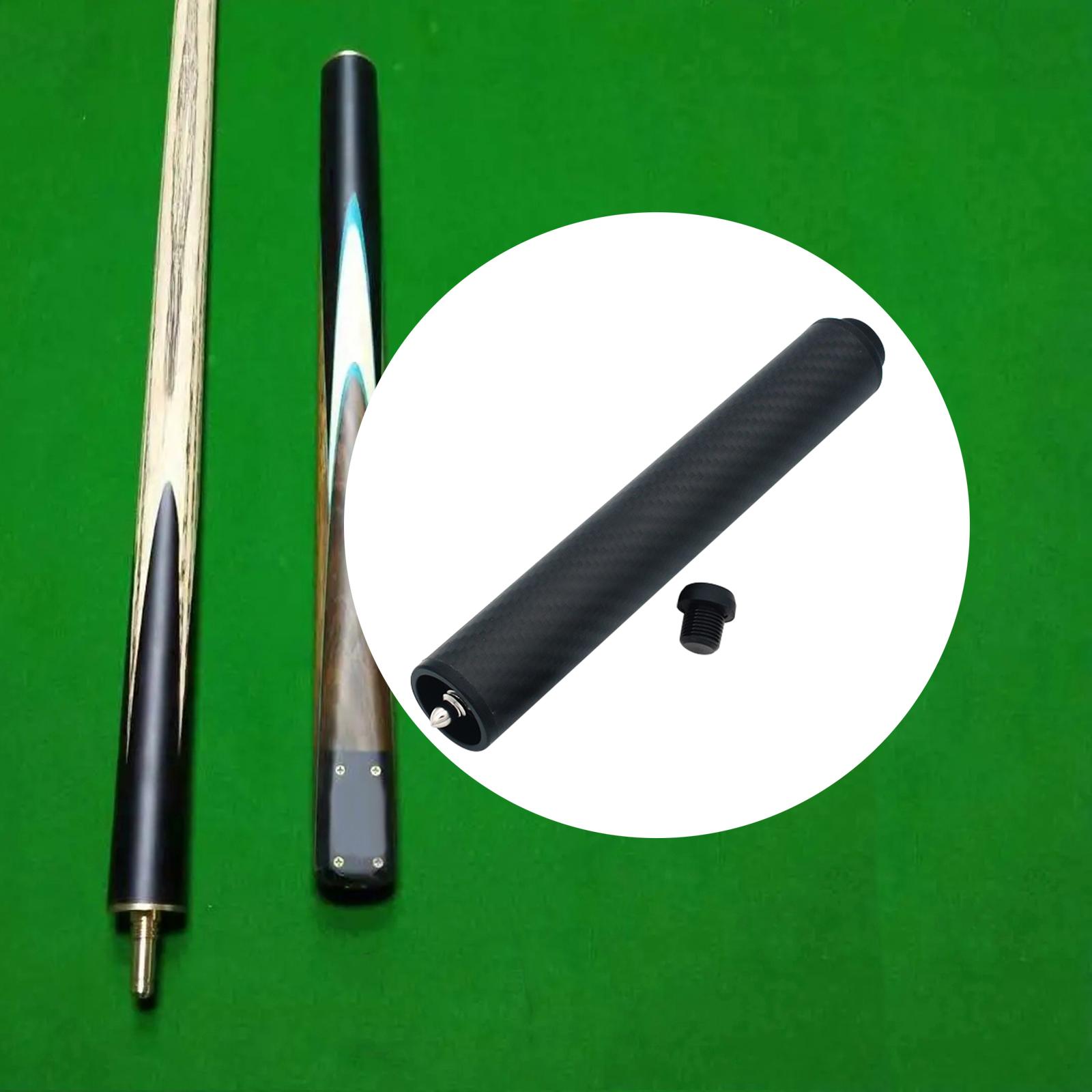 Cue Stick Extender Compact Beginners Attachment Billiards Pool Cue Extension 38cm