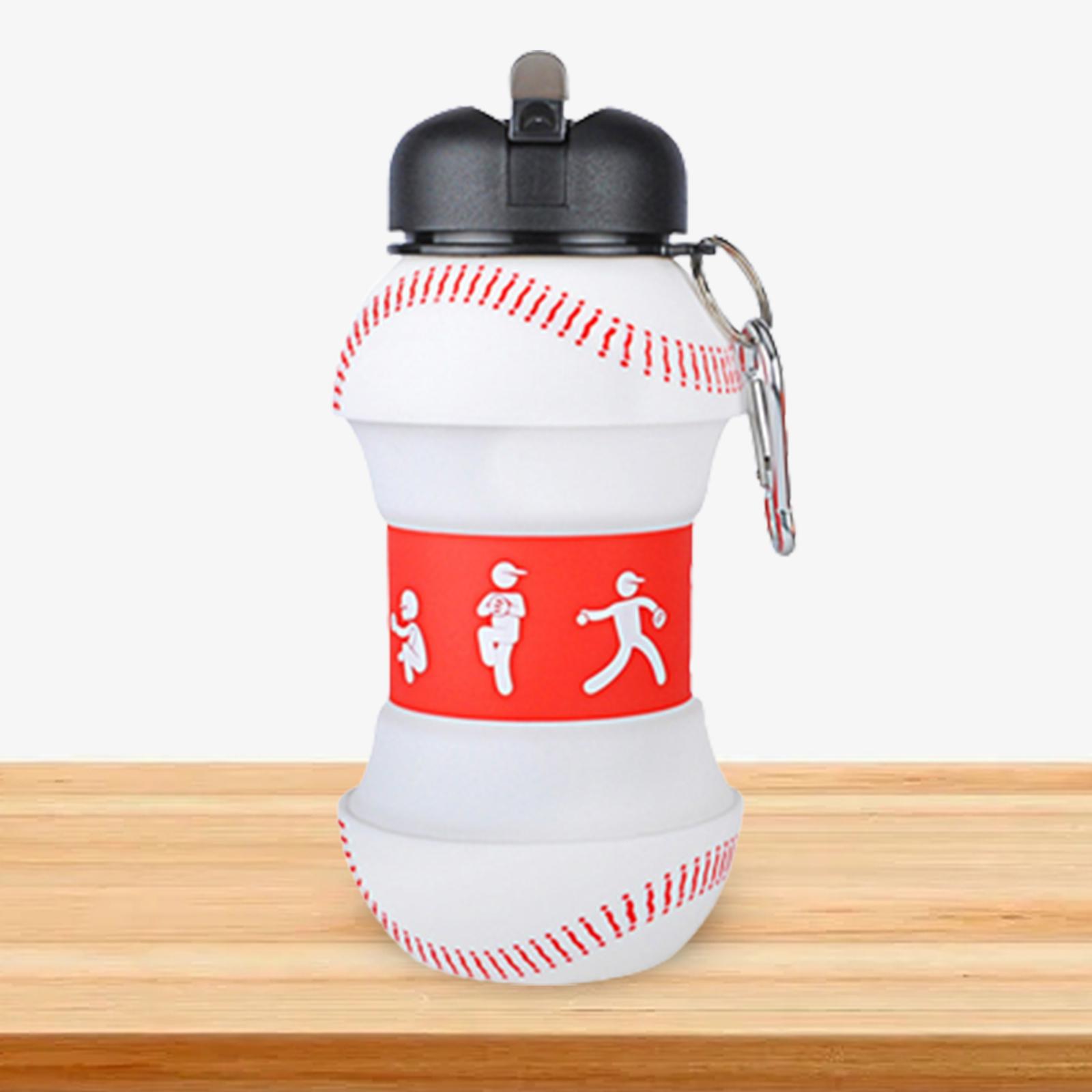 Collapsible Water Bottle Portable Durable Foldable for Outdoor Sports Hiking Baseball