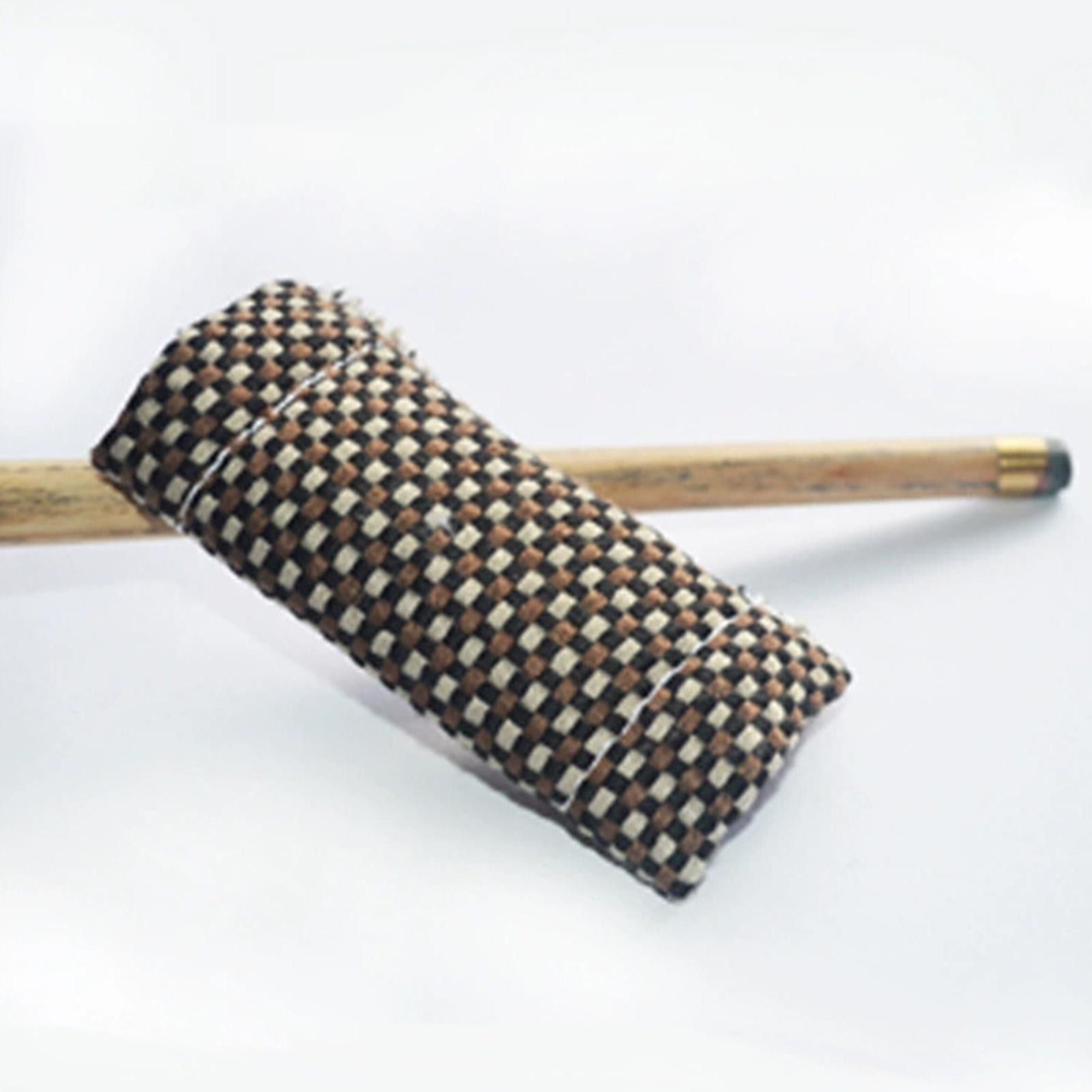 2xBurnisher Shaft Cloth Cleaning Cloth Billiard Cue Maintenance Pool Cue Cloth