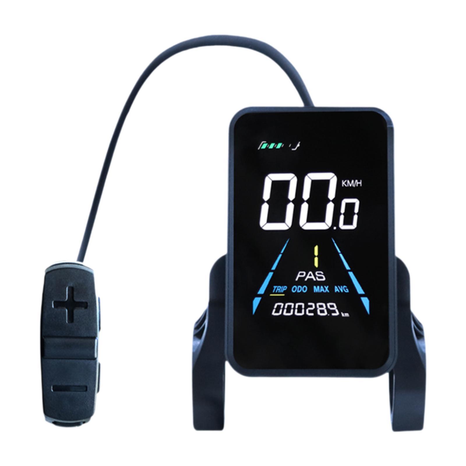 Electric Bike LCD Display Outdoor Control Panel Lightweight Cycling Computer