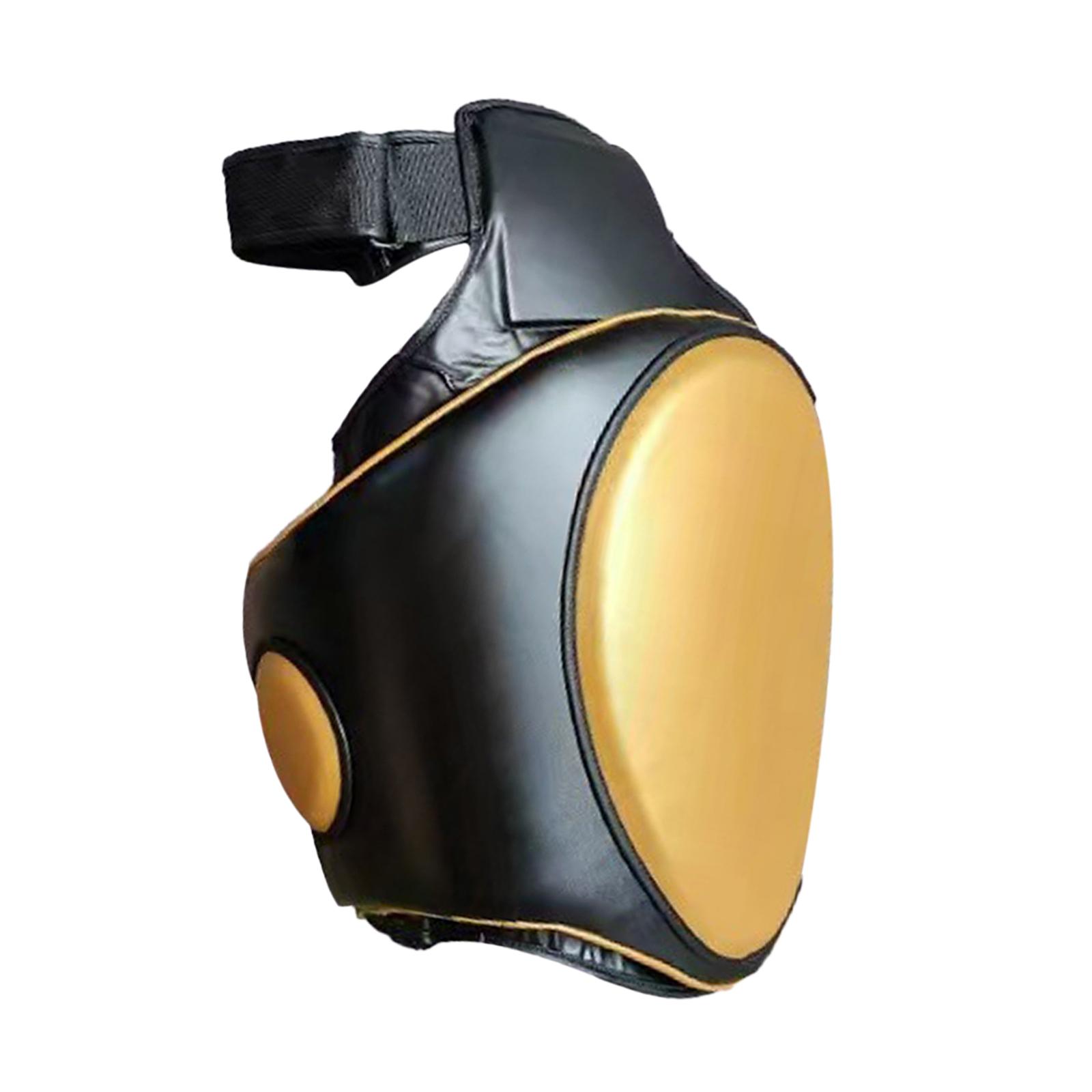 Kickboxing Thigh Pad Gold Left