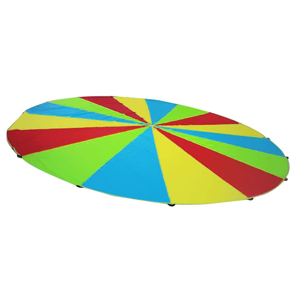 Kids Play Rainbow Parachute Outdoor Game Exercise Sport Toy 3M