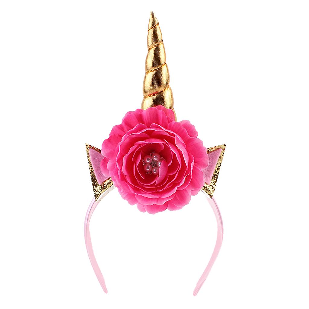 Cheerlife Katzenohren Haarband 2er Set – Blumen & Blüten Design Für Cosplay, Party & Halloween