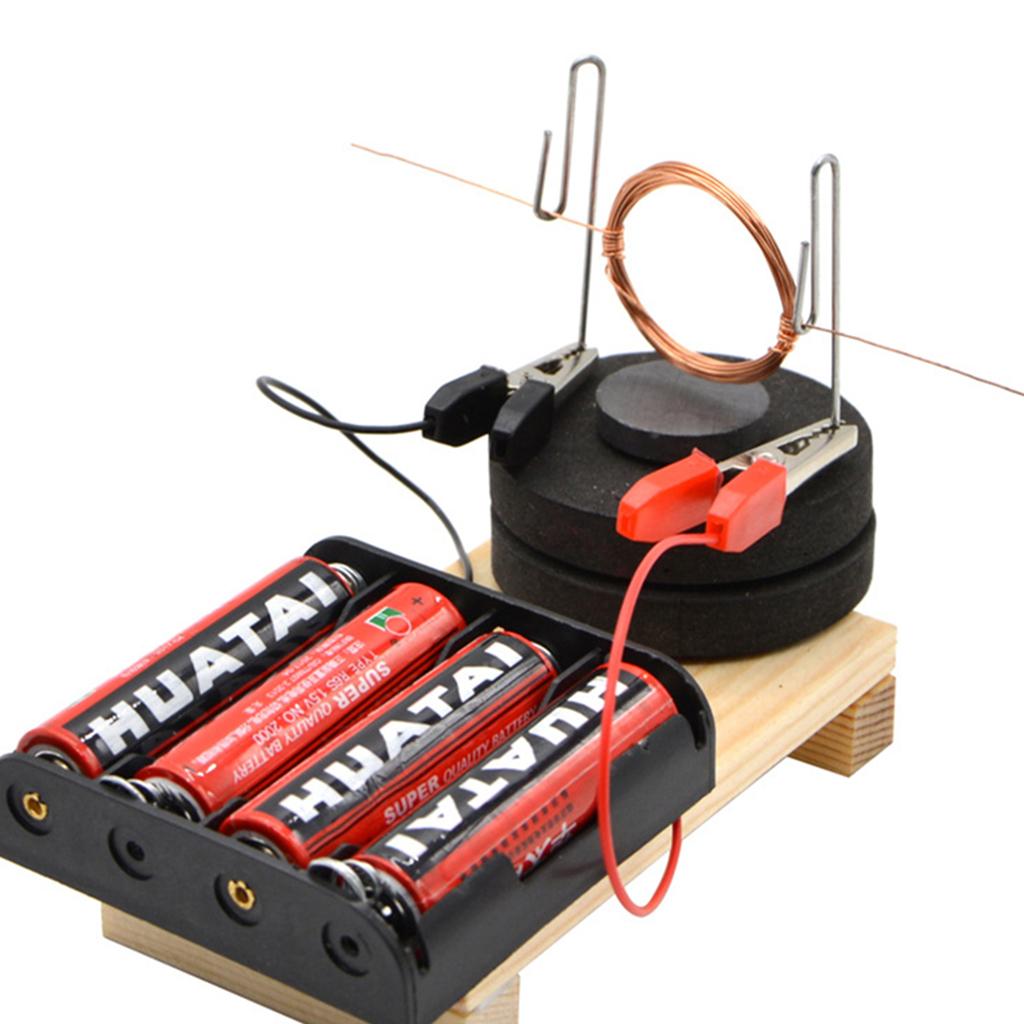 Electric Motor Model DIY Assemble Kit School Physics Science Educational Toy