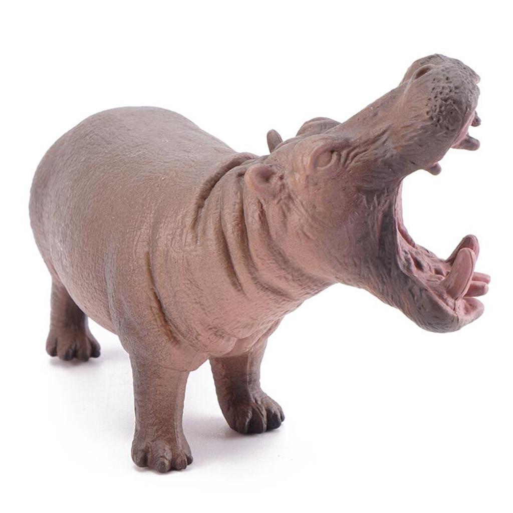 Stimulation Animal Figures Wild Animal Models Hippopotamus