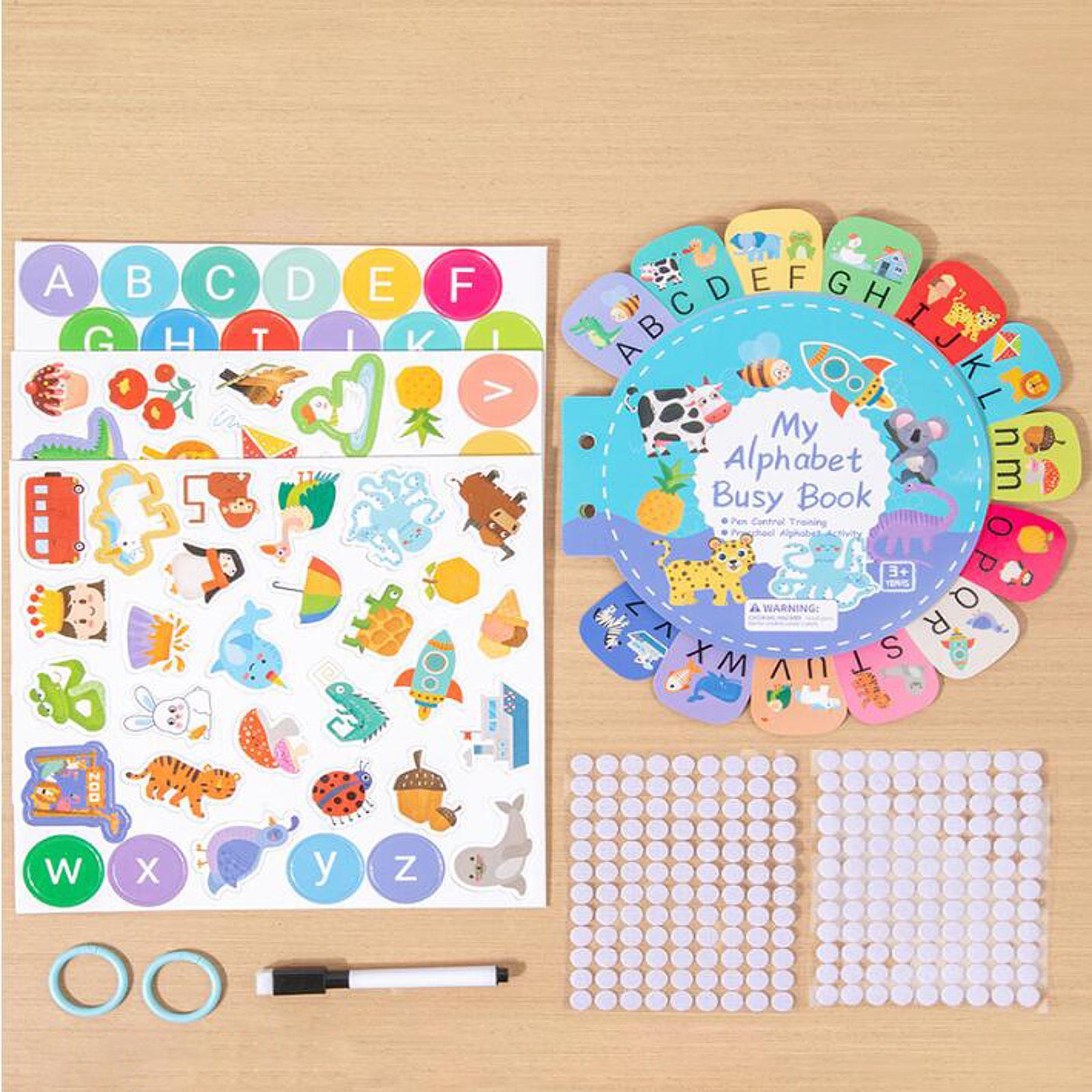 Quiet Books Matching Cognition Interactive Baby Activity Book for Boys Girls