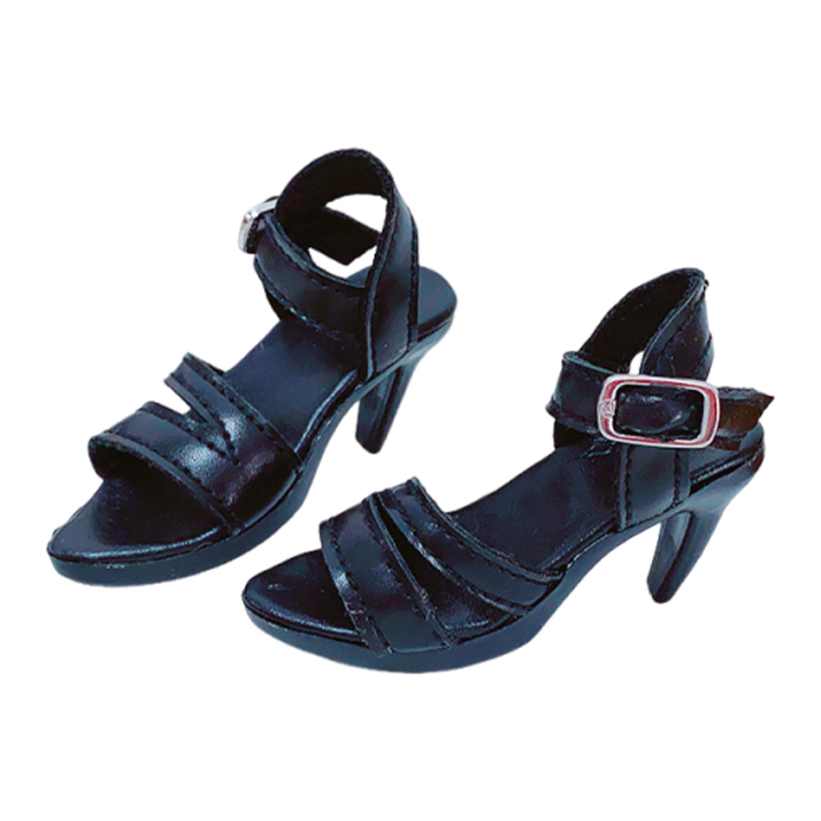 Doll High Heel Shoes 1/6 Scale