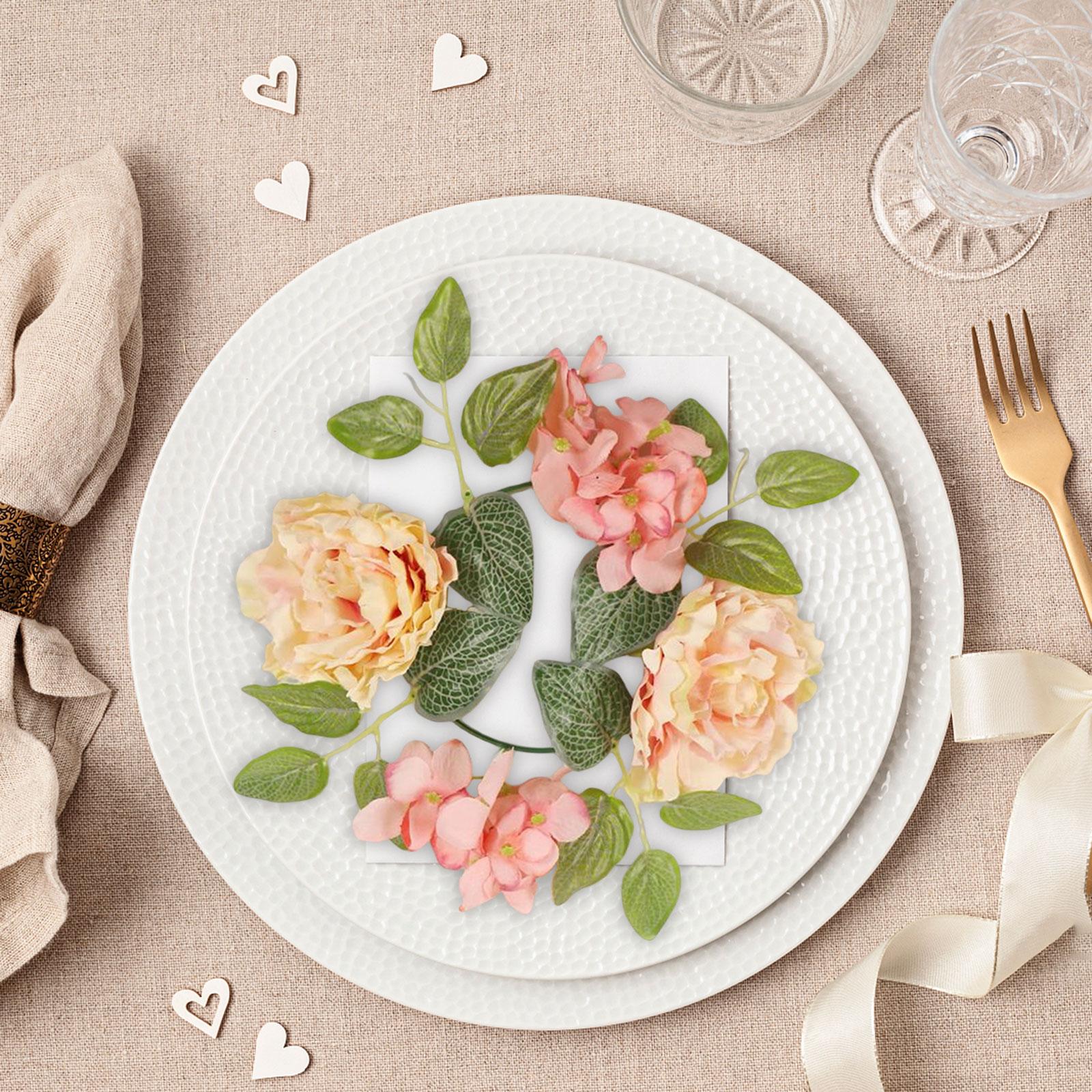 Pillar Candle Rings Wreath Centerpieces for Halloween Farmhouse Thanksgiving pink