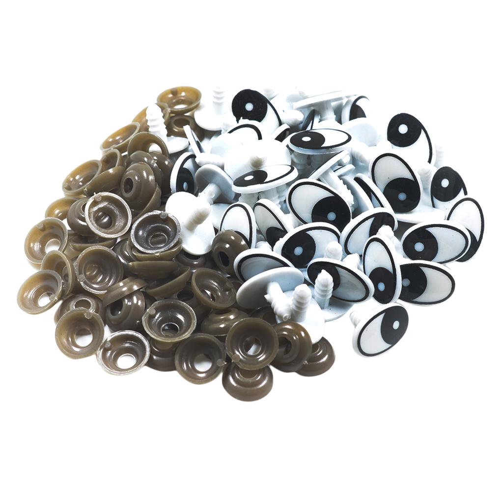 Plastic Safety Eyes with Gaskets