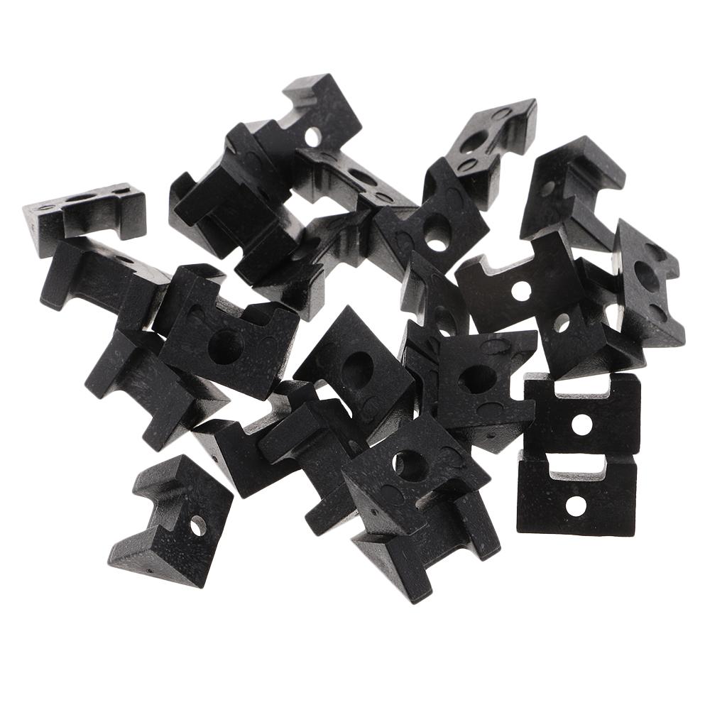 100 Pcs Plastic Picture Photo Frame Turn Buttons Fasteners Framing Supplies