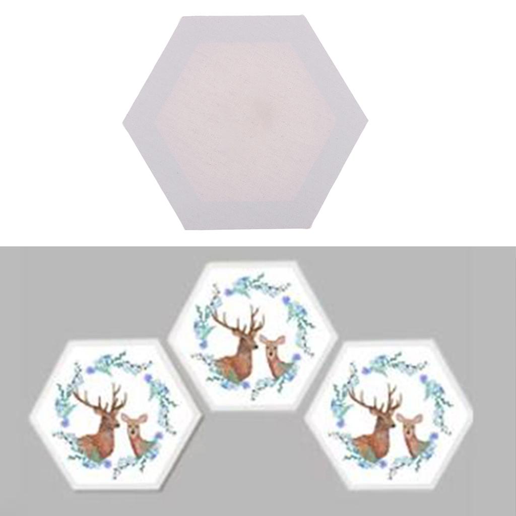 Pro Artists Blank Stretched Canvas Panels Boards for Painting Diameter 20cm