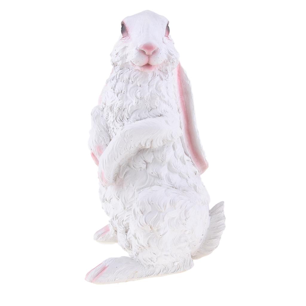 resin rabbit garden ornaments