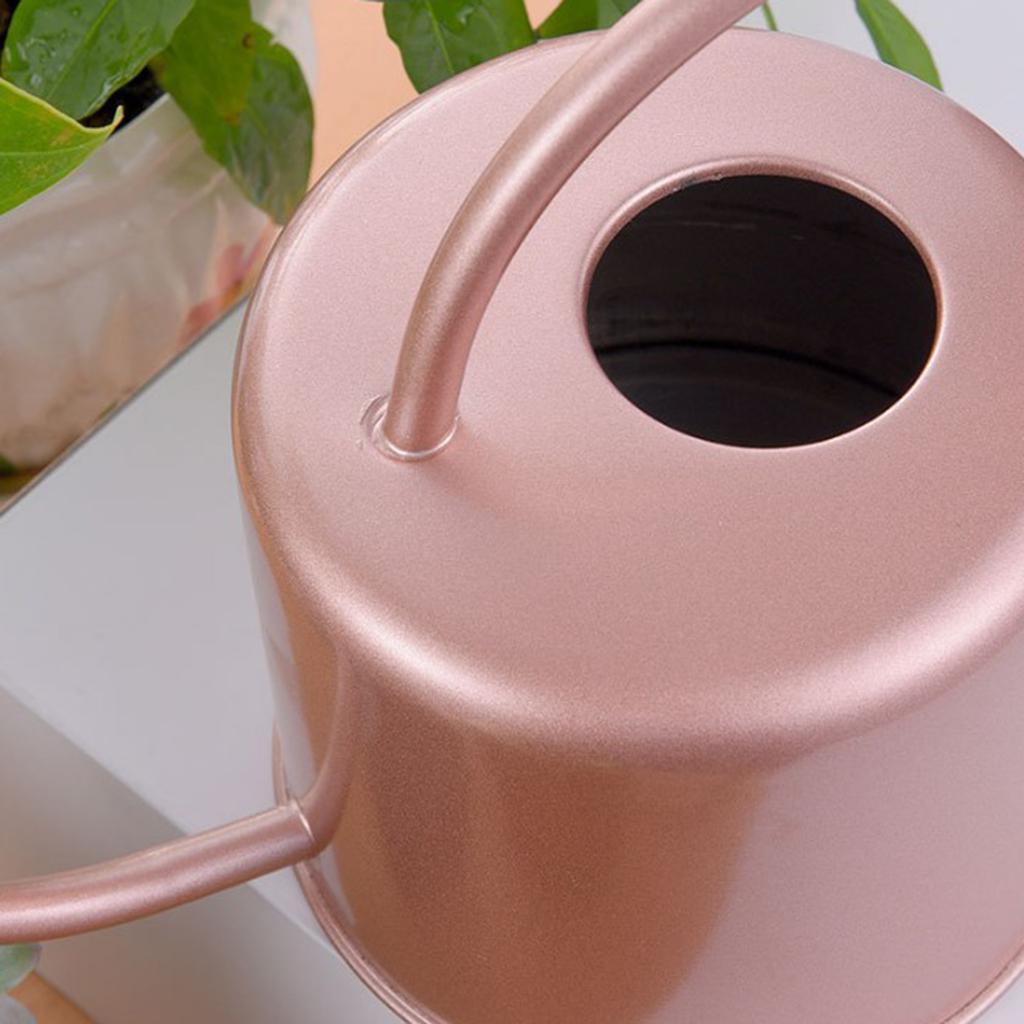 Pastoral Indoor Plant Watering Can Long Spout Sprinkler  Pink