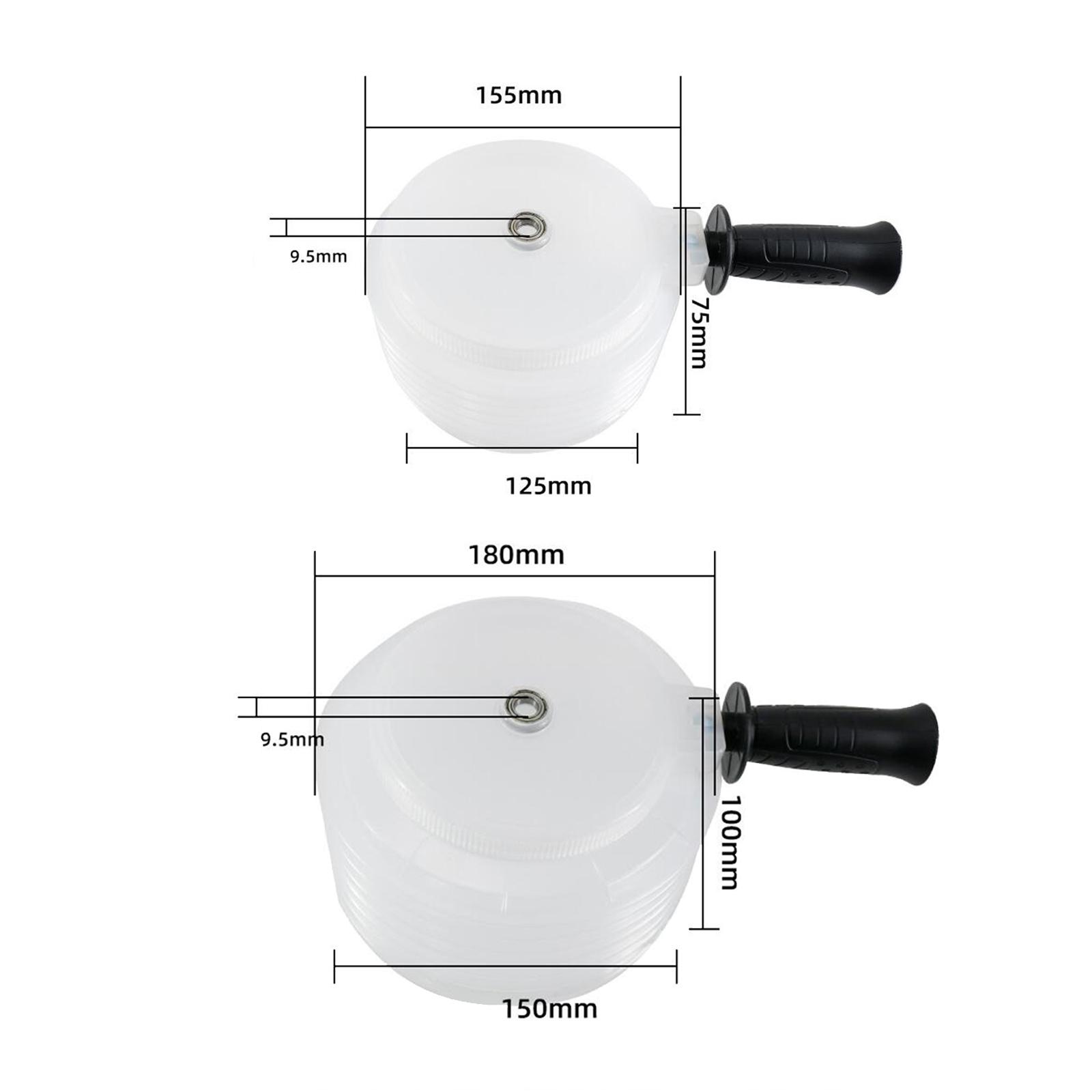 9.5mm Bearing Electric Hammer Drill Dust Collector  Inner Diameter 125mm