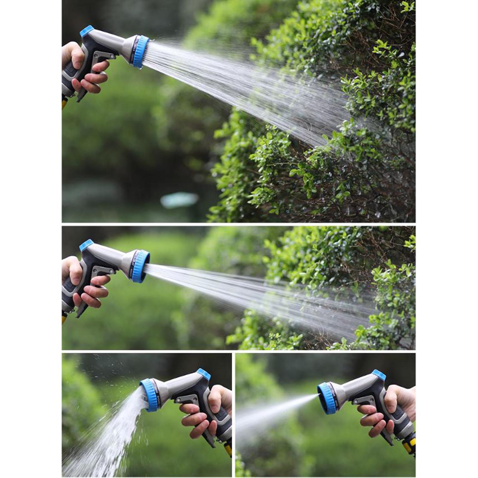 Front Hose Sprayer Heavy Duty Adjustable for Car Garden Green