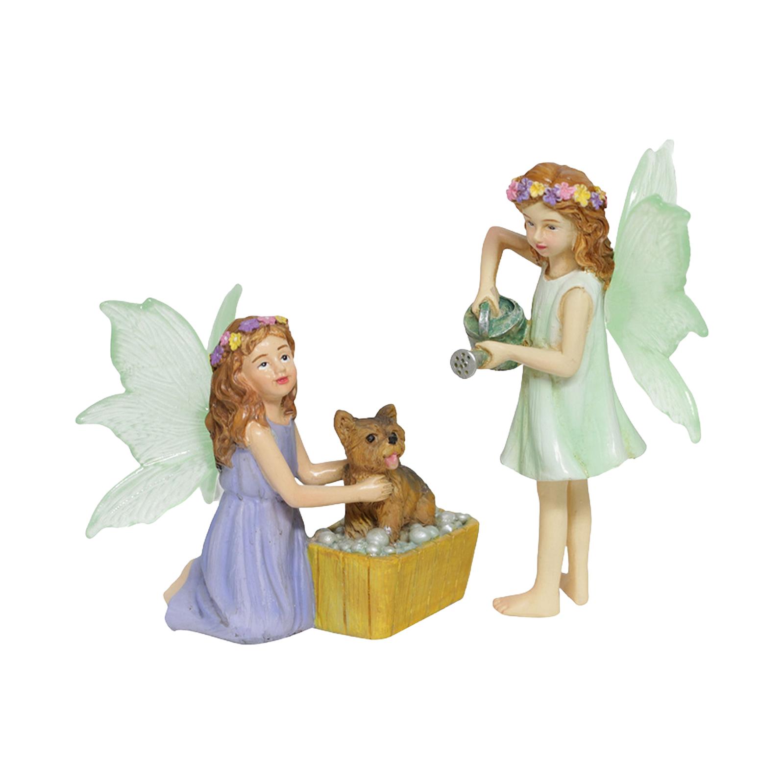 Fairy Figurine Water Sprinkling