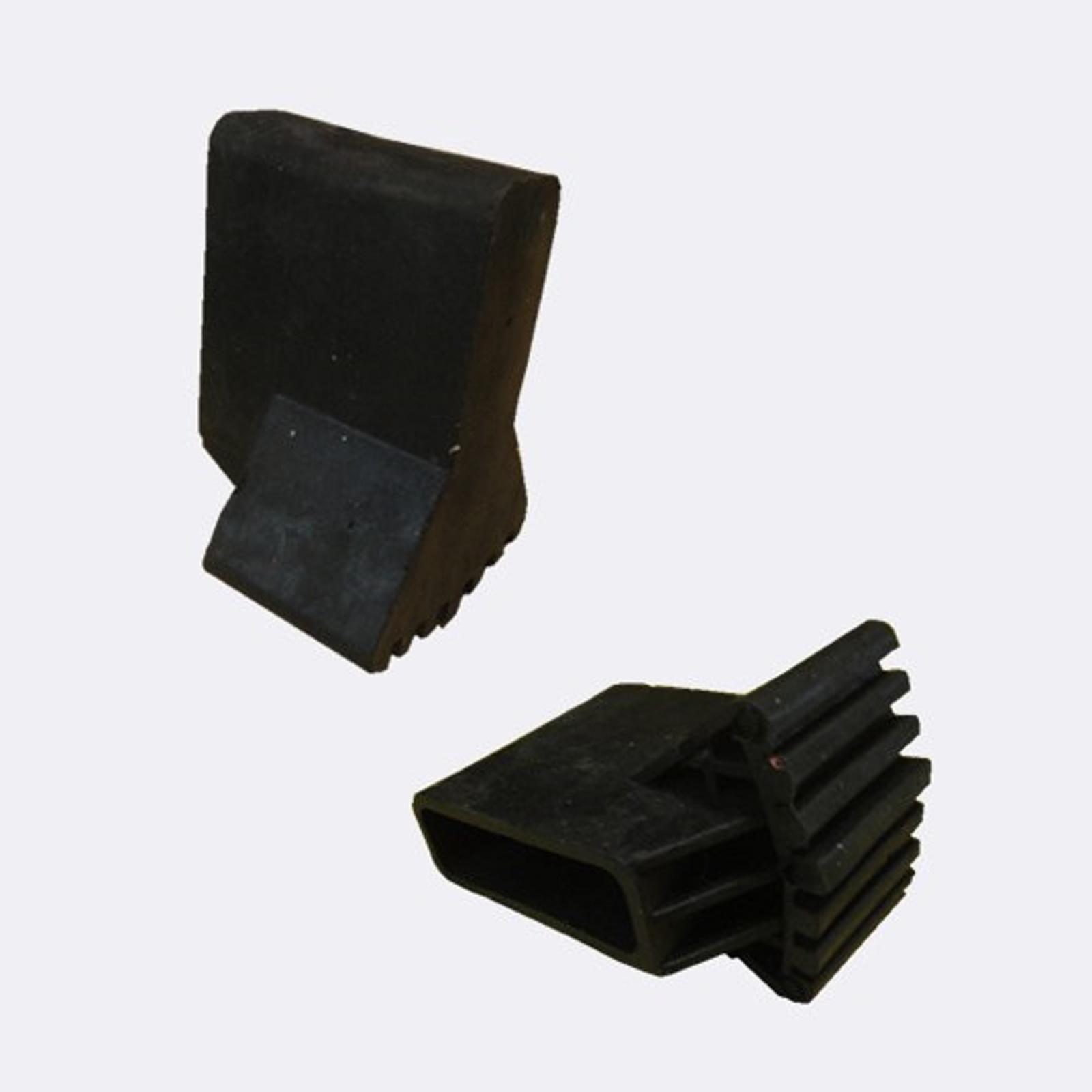 4x Ladder Feet Covers Universal Easy to Install Telescoping Ladder Feet Caps