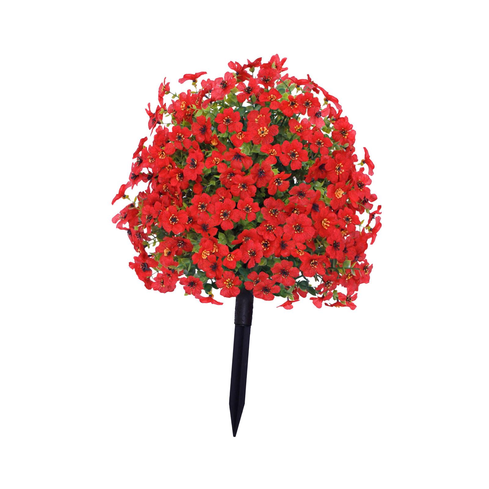 Artificial Violet Flower Stake