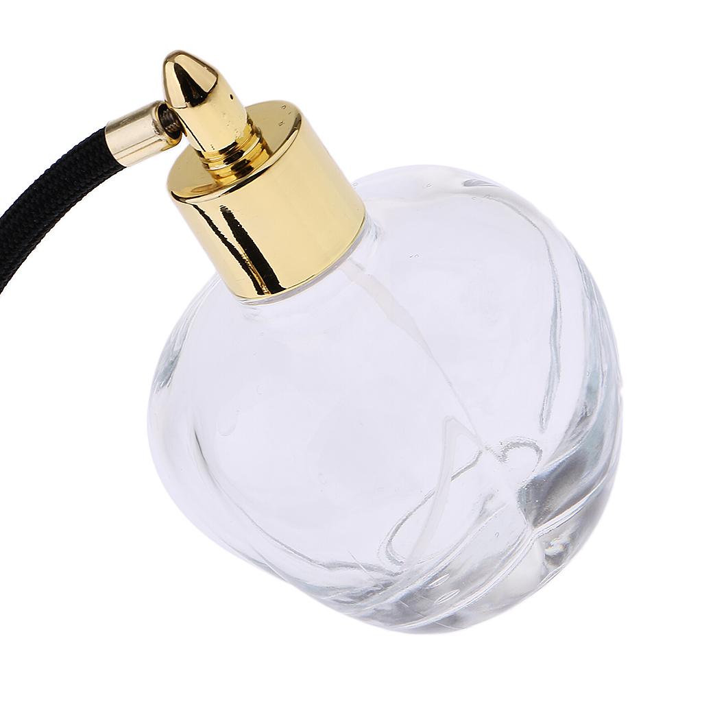 Vintage Crystal Refillable Perfume Bottle Long Spray Atomizer Gifts