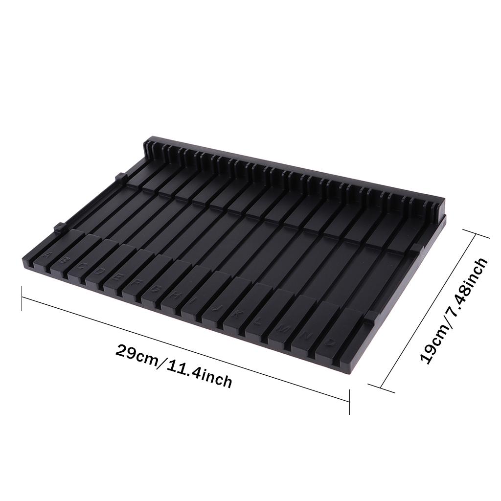 2xPlastic Pieces Shelves Tool Rack for   Model Making Accessory