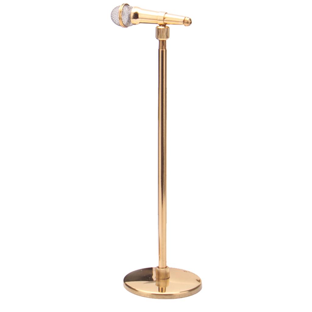 Dollhouse Microphone Copper Golden