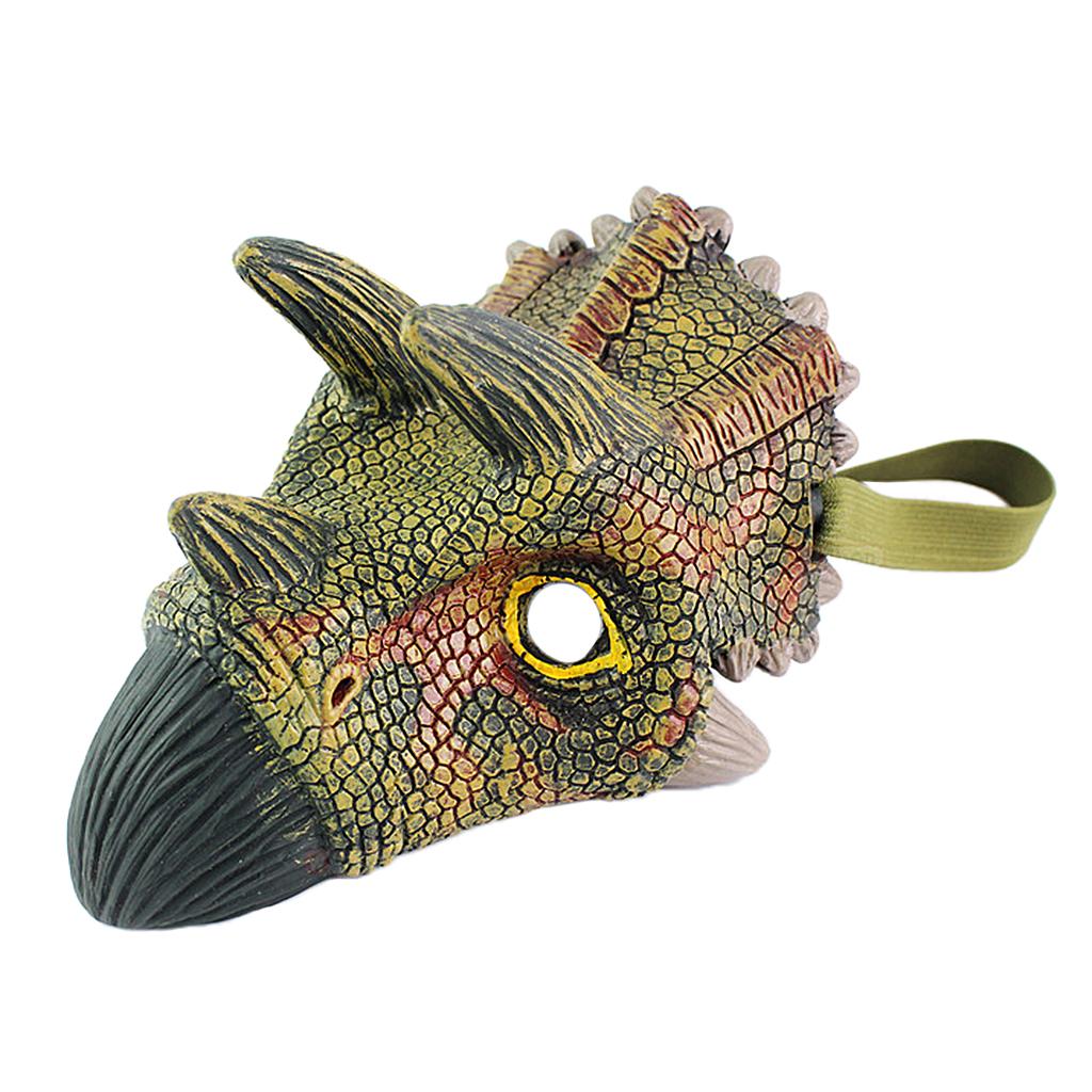 Simulated Dinosaur Mask Model Halloween Party Bar Props Supplies Dinosaur B