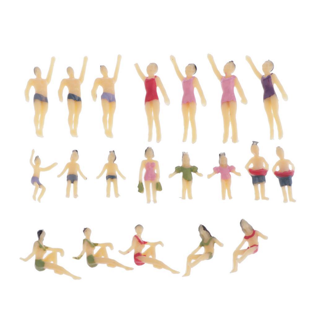 Model Train People Figures