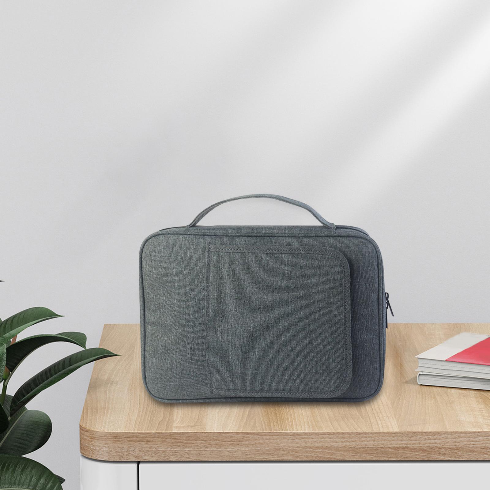 Case Carrying Bag with Book Stand Zipper for Tablet Bag