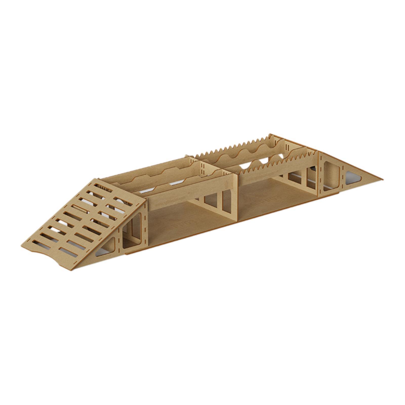 Wooden RC Car Ramps