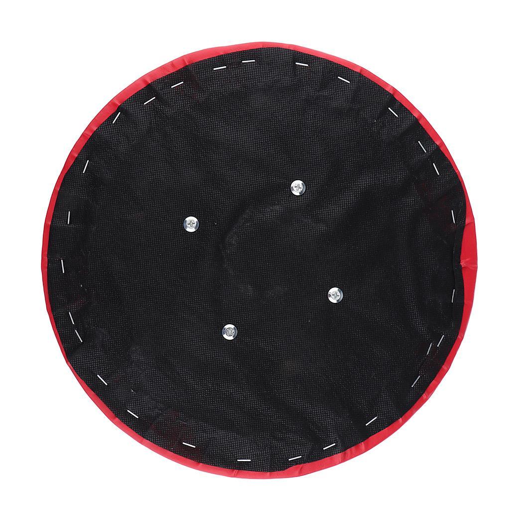 Barstool Replacement Seat Cushion - Heavy Duty Leather Cover Round Seat