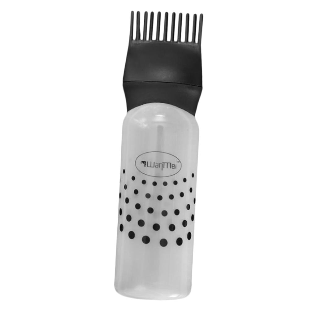 120ml Reusable Hair Dye Tint Bottle Applicator Brush Salon ...