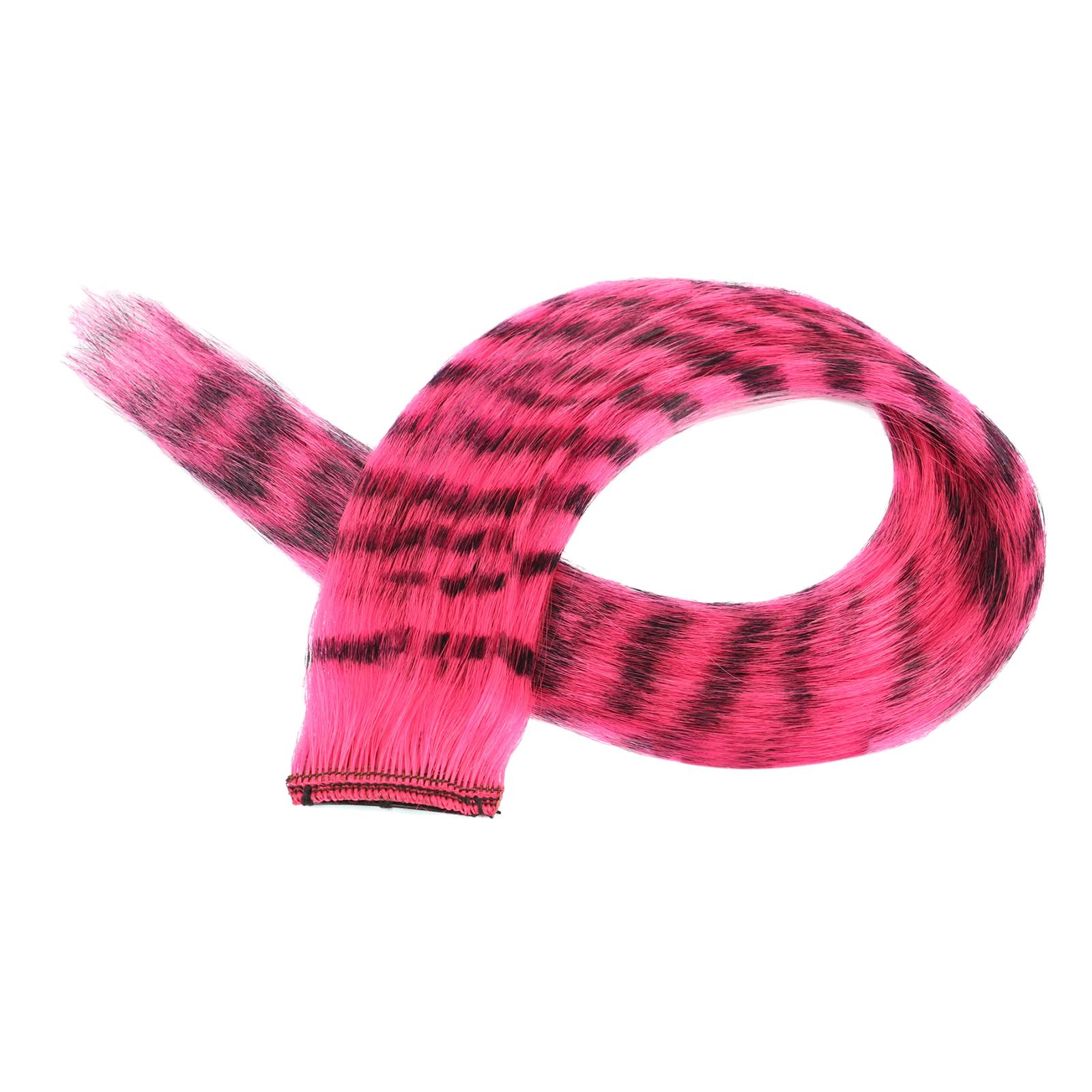 Clip in Hair Extensions Straight Hair Synthetic Hairpieces for Fashion C