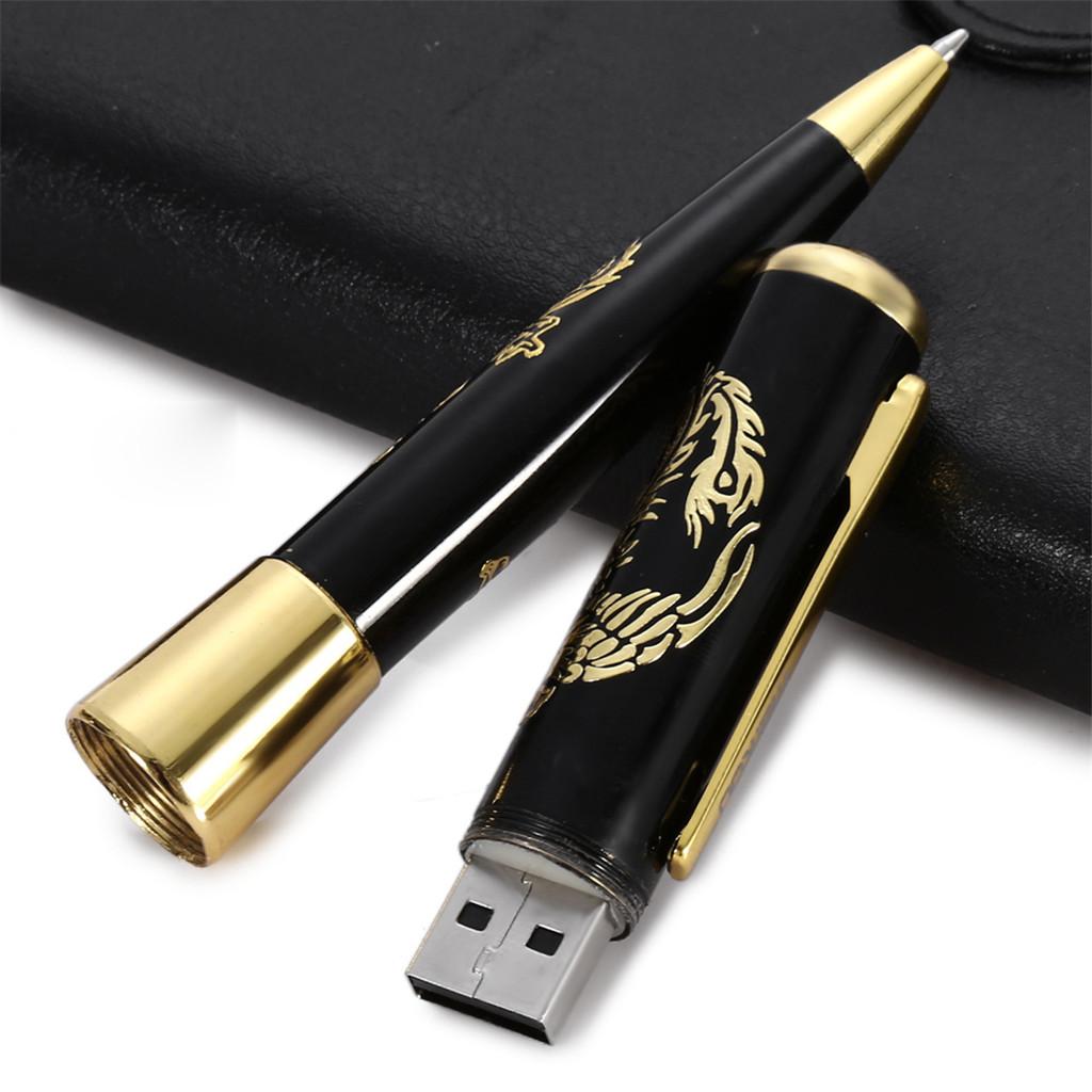 2x64GB USB Flash Drive with Ballpoint Pen Multi Function Office Business Gift