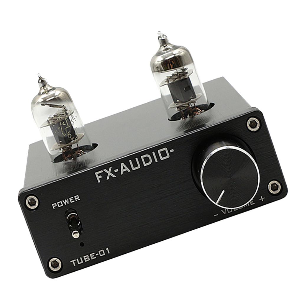 TUBE PREAMPLIFIER Mini 6J1 Stereo Tube Buffer HiFi Audio Processor CD MP3 Phone