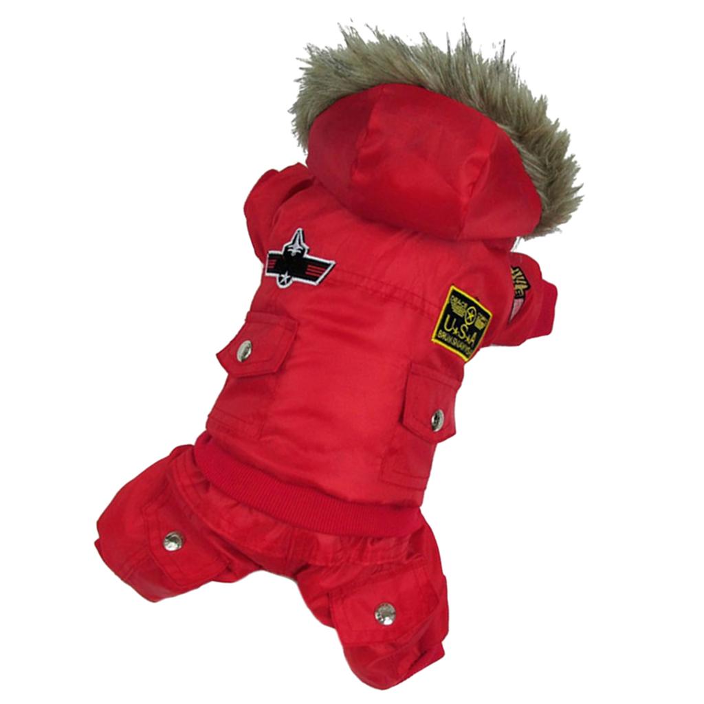 Wasserdichte Welpen Outfit Hund Daunenjacke Winter Warme Pullover